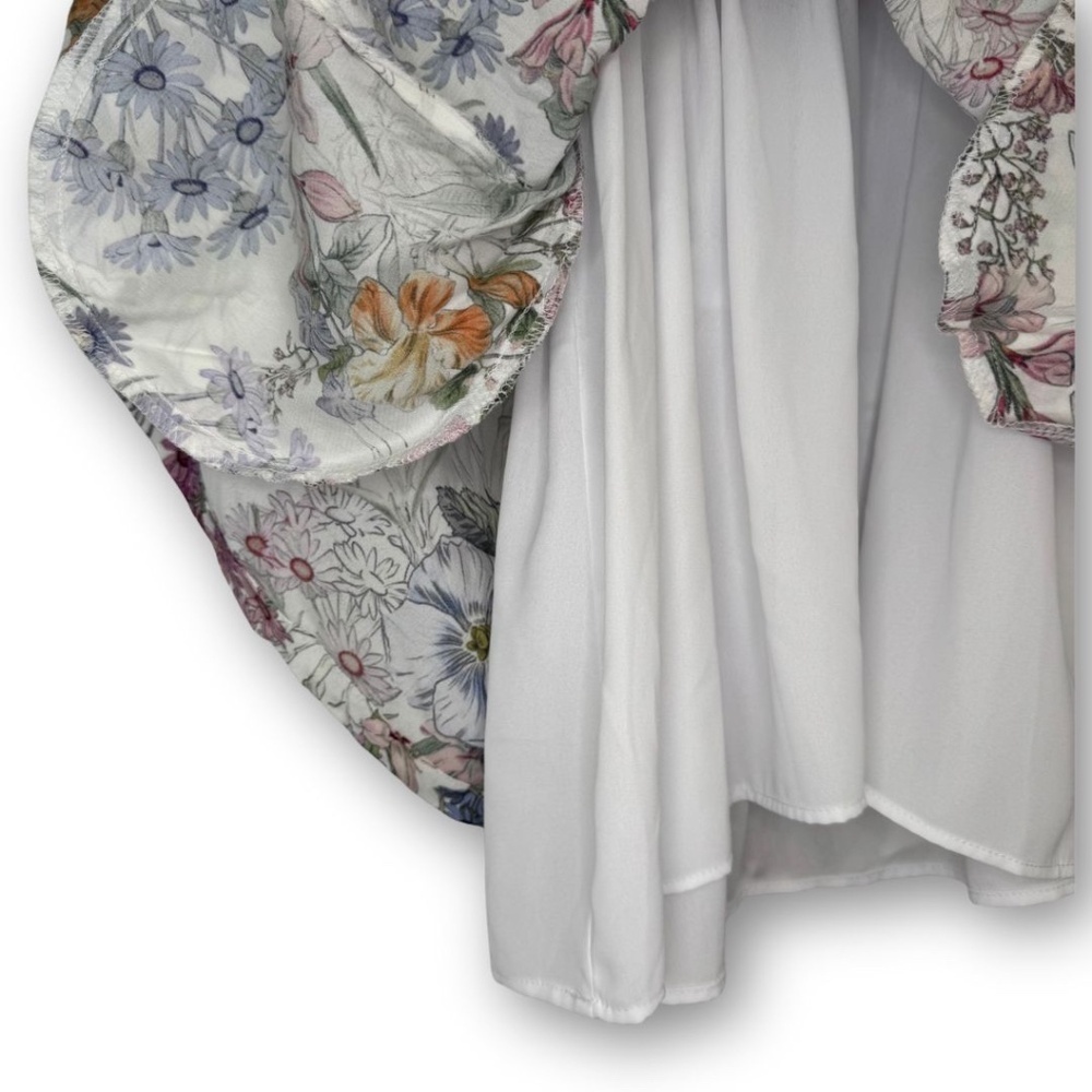 NWOT Fifteen Twenty Floral Long Sleeve Dress with Pockets - Picture 6 of 7